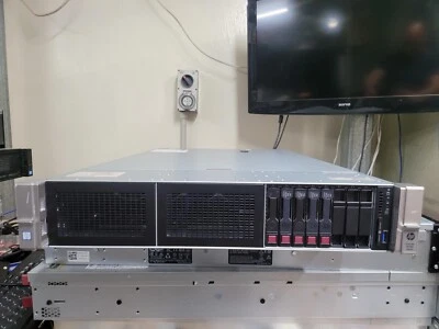 HP DL380p G9 2 x E5-2699 V3 (18 CORE) 512GB RAM RAID 4 x 800GB SSD SAS 10G SSF - Image 1 of 4