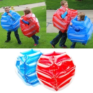 2PCS Kids Outdoor PVC Inflatable Buddy Bumper Ball Body Bubble Soccer Toys 45CM - Picture 1 of 7
