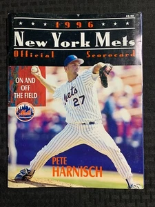 1996 NEW YORK METS Official Baseball Magazine v.35 #2 FN 6.0 Pete Harnisch - Picture 1 of 4