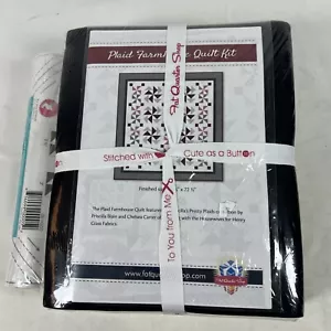 Fat Quarter Shop Quilt Kit Plaid Farmhouse Kit Pricilla's Pretty Plaid - Bild 1 von 3