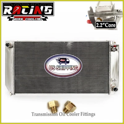 Aluminum Radiator for 94-00 02 Chevy GMC C/K 1500 2500 3500 Sierra Suburban 6.5L - Image 1 of 4
