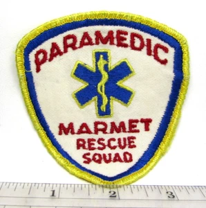 Vintage Marmet Rescue Squad Sanitäter Jacke Patch West Virginia First Responder - Bild 1 von 3