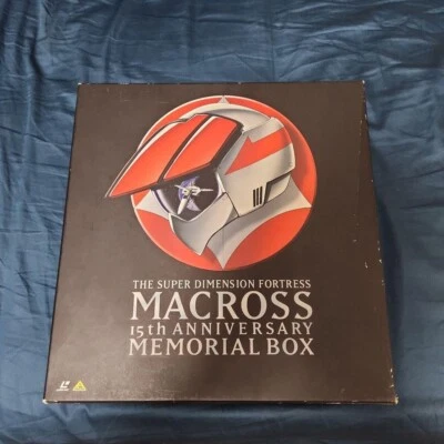 Macross LD Box Laserdisc 15th Anniversary Memorial anime manga laser disc F/S - Image 1 of 4