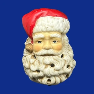 American Greetings Vintage Santa Claus Christmas Tea Light 4 Inch Candle Holder - Picture 1 of 4
