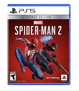 Marvel's Spider Man 2 Launch Edition PlayStation 5 (PS5) NEW EXPEDITED SHIPPING - Picture 1 of 1
