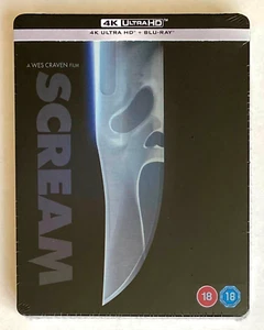 SCREAM * LIMITED EDITION EXCLUSIVE 4K ULTRA HD & BLU-RAY STEELBOOK * BN&M! - Bild 1 von 4