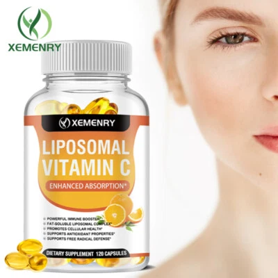 Liposomales Vitamin C 2100mg - Nahrungsergänzungsmittel mit hoher Absorption, verbessern die Immunität - Bild 1 von 4