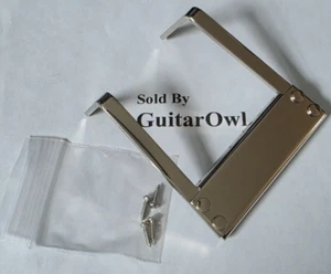Gretsch Roots Resonator Nickel Guitar Tailpiece 0094762000 DISCONTINUED PART - Picture 1 of 3