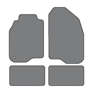 2010-2012 Chevrolet Malibu 4pc Sets Custom-Fit Carpet Floor Mats-Black - Picture 1 of 11