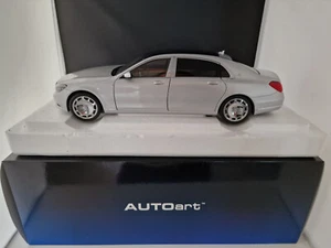 1:18 AUTOART MERCEDES S600 MAYBACH V222 ARGENTO. NUOVO IMBALLO ORIGINALE - Foto 1 di 11