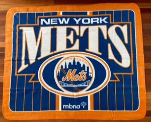 New York Mets lightweight fleece throw approx 58tall x 48wide - Picture 1 of 1