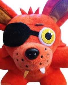 Five Nights At Freddy's Red Foxy Plush Stuffed Animal 6.5" Good Condition NOTES - Picture 1 of 6