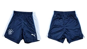PUMA Rangers FC 2016/17 Third Shorts Junior Size 7 - 8 Yrs / 22.5 - 23.5" Waist - Picture 1 of 10