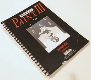 DELUXEPAINT III Handbuch Manual in German by Electronic Arts for Amiga computers - Picture 1 of 3
