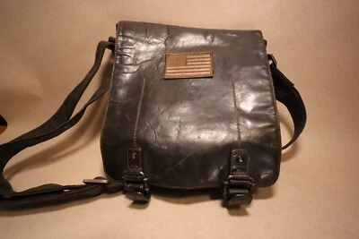 Bolso Mensajero Visconti of London Para Hombre Marrón Cuero Real Hecho en India Foto 1 de 4