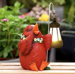 Qeeman Solarstatuen für Gartendeko: Outdoor Skulpturen für Rasenschmuck... - Bild 1 von 6