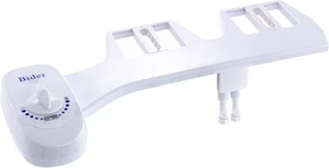 Bidet - Doppeldüse - nicht elektrischer WC-Aufsatz mit Selbstreinigungsdüse - Bild 1 von 7