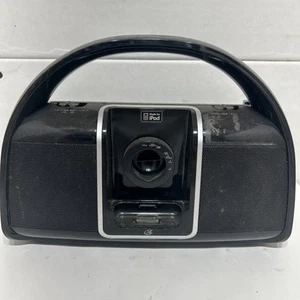 Boombox portable GPX Bi100B radio Am/fm avec station d'accueil pour iPod système audio stéréo - Photo 1/3