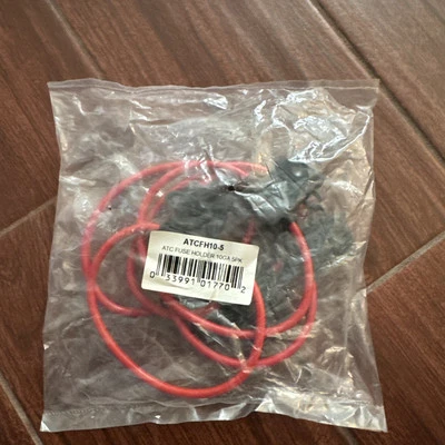 5-pac 10 GAUGE AWG ATC BLADE FUSE HOLDERS IN-LINE COPPER WIRE 12V WATERPROOF NIB - Image 1 of 4