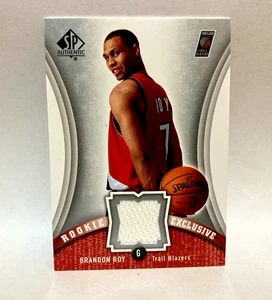2006-07 SP Authentic Rookie Exclusive Jersey Brandon Roy #RE-BR RC - Bild 1 von 2