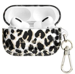 Kate Spade New York Protective AirPods Pro Case - City Leopard Black/Gold - Picture 1 of 8