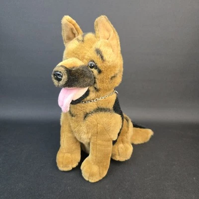 Kommissar Rex 1996 Plüschtier Schäferhund Polizeihund Stofftier SAT 1 28 cm RAR - Bild 1 von 4