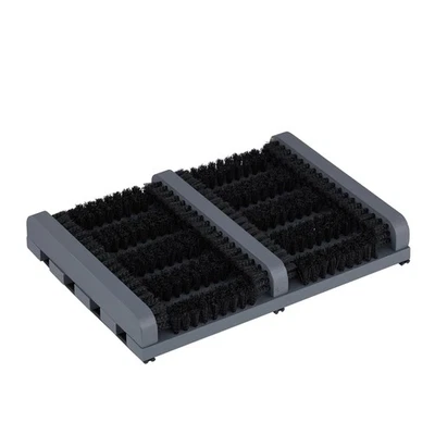 Schuhabstreifer Schuhbürste Schuhputzbürste Schuhputzer Fußabtreter mit Bürsten - Bild 1 von 4