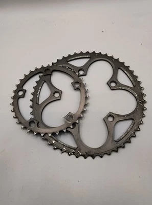 SRAM PowerGlide 50/34T 110BCD Road Compact Chainring Set 10-speed. - Image 1 of 4