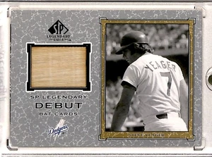 2001 SP Legendary Cuts Debut Game Schläger Steve Yeager Schläger Los Angeles Dodgers #B-SY - Bild 1 von 2
