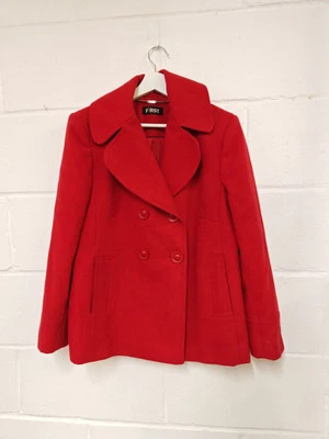 First Avenue Ladies Red Fleece Jacket Size 14 Used - Image 1 of 4
