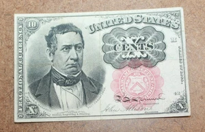 Series of 1874 U.S.10 Cents Fractional Currency [115WEJ] - Picture 1 of 4