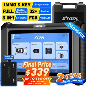Herramienta de diagnóstico automático 2025 XTOOL X100 PADS V2.0 escáner programador clave IMMO FCA - Imagen 1 de 20