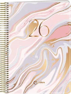 - Agenda 2026 - Vista Settimanale Verticale, Formato A5 (15X21 Cm), Planner Mult - Foto 1 di 12