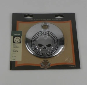 OEM Harley Davidson Skull Console Door Cover, #61374-04 - Picture 1 of 8