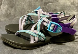 Sandali Chaco bambino-ragazza taglia 5 vari viola rosa ZX1 EcoTread - regolabili - Foto 1 di 21