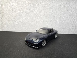 **RARE** KYOSHO MAZDA RX-7 COUPE DIECAST MODEL CAR BLUE 1:18 SCALE WITH TAG! HTF - Picture 1 of 21
