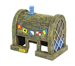 Penn-plax Spongebob Squarepants ornamento acquario con licenza ufficiale - Foto 1 di 5