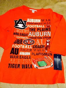 AUBURN TIGERS Belponte Football Crewneck SHIRT CB Sz S Nwt - Picture 1 of 3