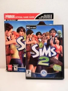 Classic The Sims 2 PC CD-Rom Base Game Pack & Official Prima Guide Manual Set - Picture 1 of 3