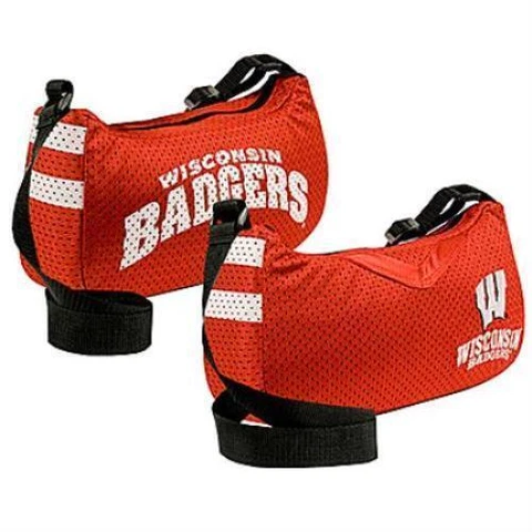 Wisconsin Badgers Jersey Purse Handbag 12" x 7" x 3" Cover