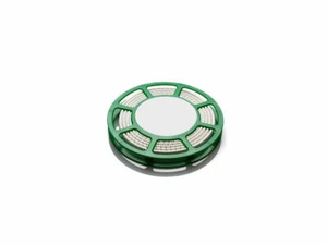 K-Type Cable Wire Markers Label Tag - Black on White - Cable Dia Up To Ø 7.0mm - Picture 1 of 1