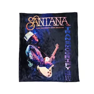Santana Fleece Blanket Transmogrify Tour 2017 Souvenir Kanata Soft Plush Throw - Picture 1 of 9
