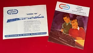 ORIGINAL LIONEL 1968 CONSUMER CATALOG & ADVANCE PRODUCT SHEET - LOT OF 2 - Picture 1 of 6