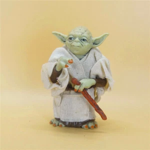 Disney Star Wars Yoda Jedi ACTION FIGURE 5" old loose - Picture 1 of 2