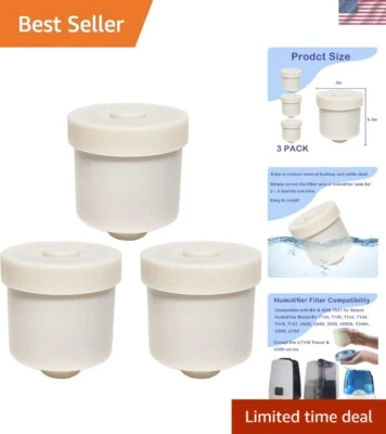 Value Pack of 3 Demineralization Cartridges for BONECO & AIR-O-Swiss Humidifiers - Image 1 of 4