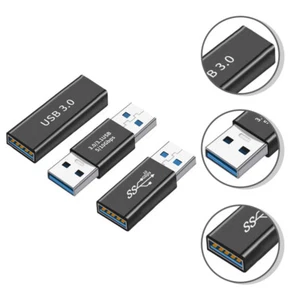USB 3.0 Adapter Set USB-Stecker Für Laptop Datenadapterstecker Aufladen . - Afbeelding 1 van 7