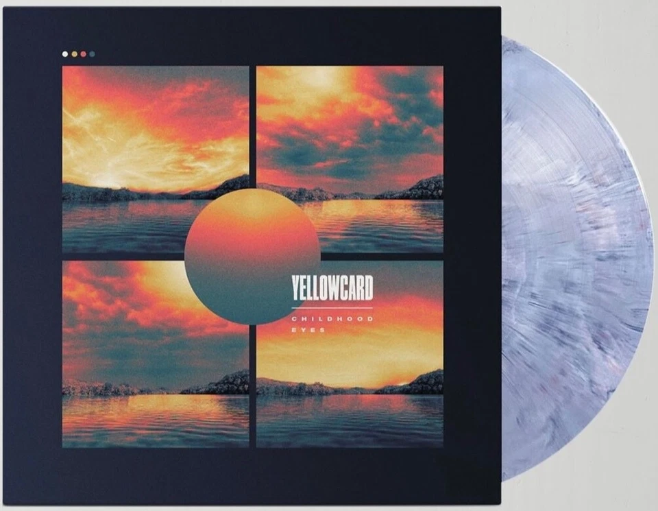 YELLOWCARD Childhood Eyes (NEW) 'Blue Jeans' Vinyl LP pierce the veil green day - Image 1 of 1