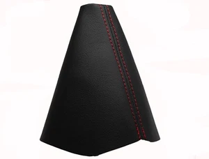 Rot Faden Echtleder Schaltmanschette Schaltsack Leder Für MAZDA 3 2009-2014 - Bild 1 von 1