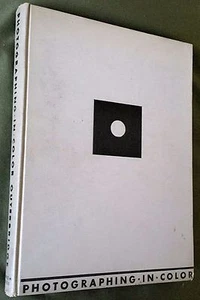 1940 FIRST PAUL OUTERBRIDGE "PHOTOGRAPHING IN COLOR" - TIPPED-IN PLATES W/ CHART - Foto 1 di 12
