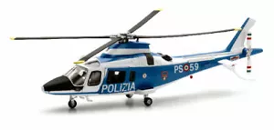 Elicottero Agusta Westland AW109 Polizia 1:43 Model 25173 NEW RAY - Foto 1 di 1